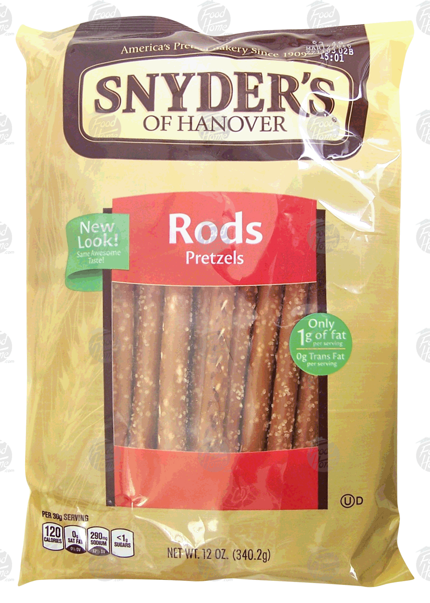 Snyder's Of Hanover  rods, pretzels Full-Size Picture